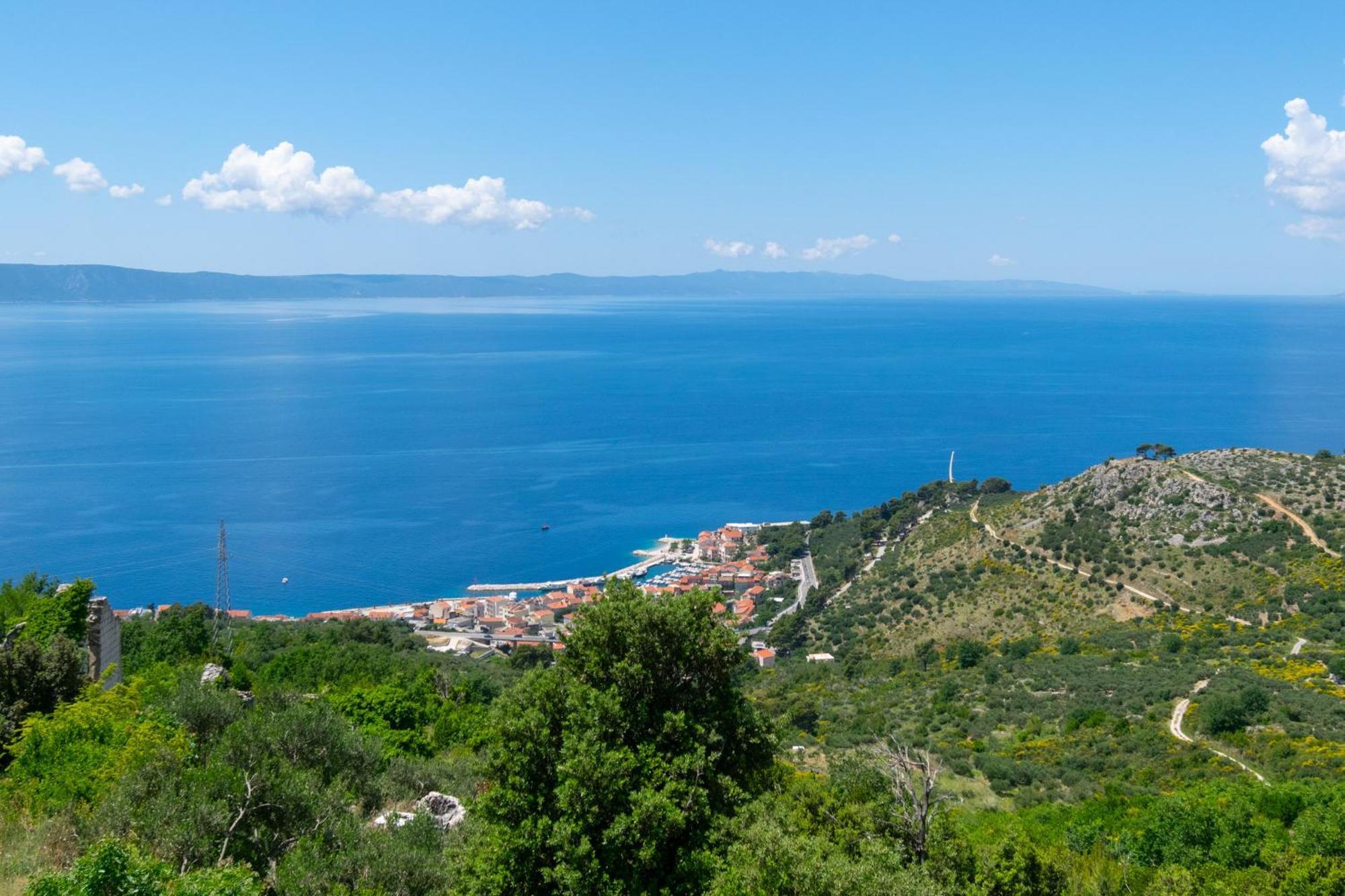Villa With Sea View Подгора Экстерьер фото