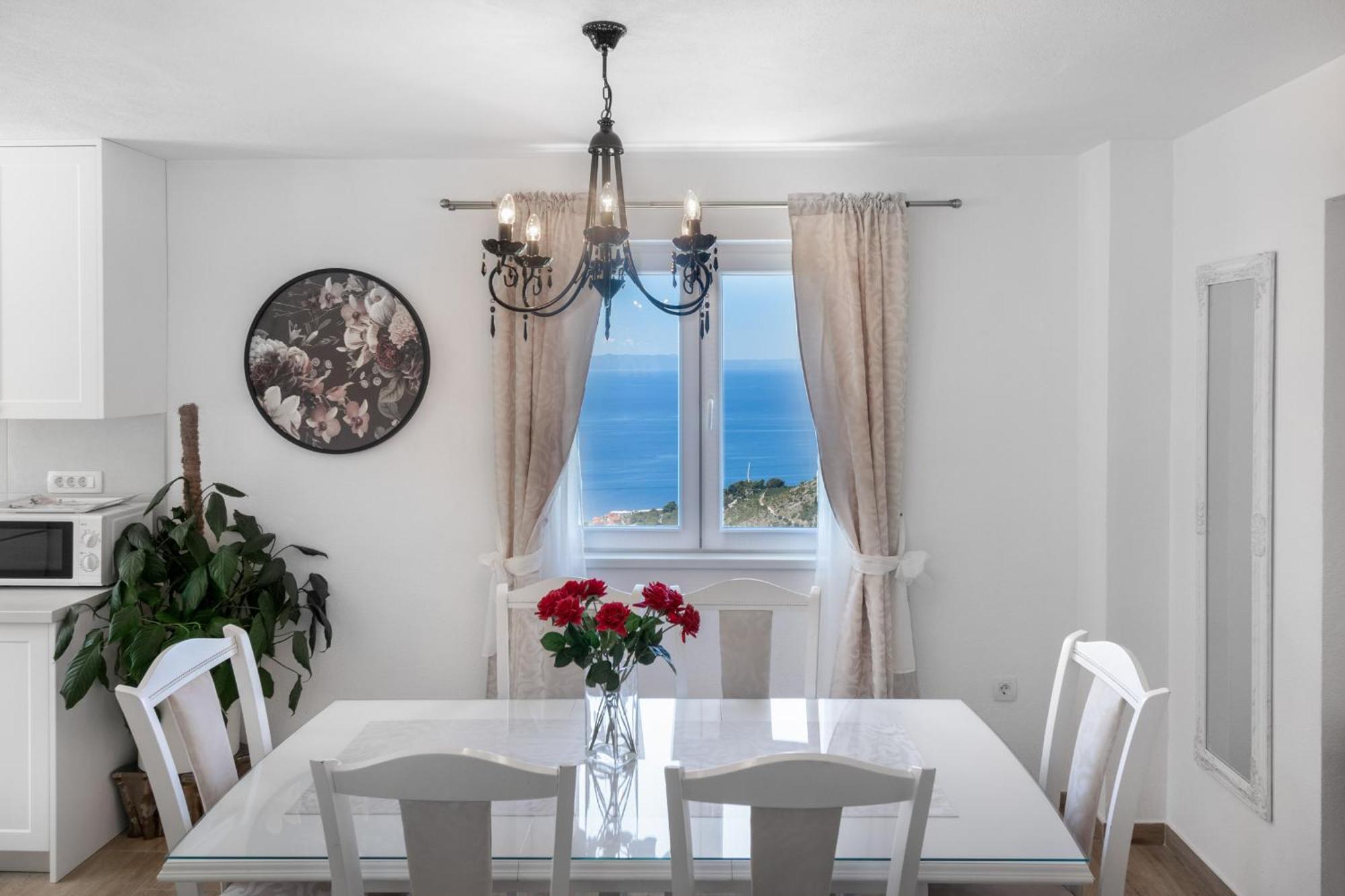 Villa With Sea View Подгора Экстерьер фото